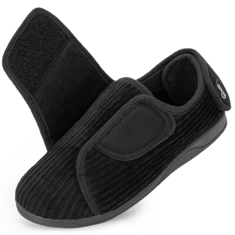Women's Comfy Adjustable Wide Fit Slippers