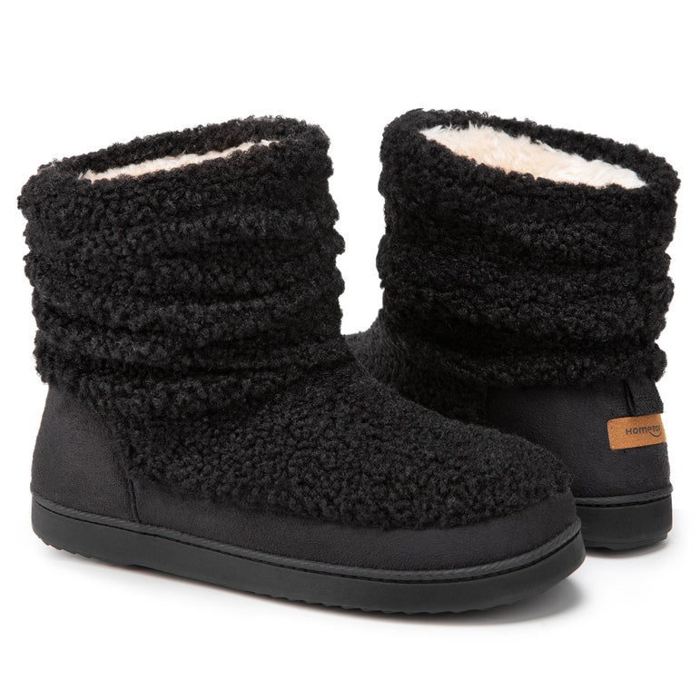 HomeTop Women's Bootie Slippers