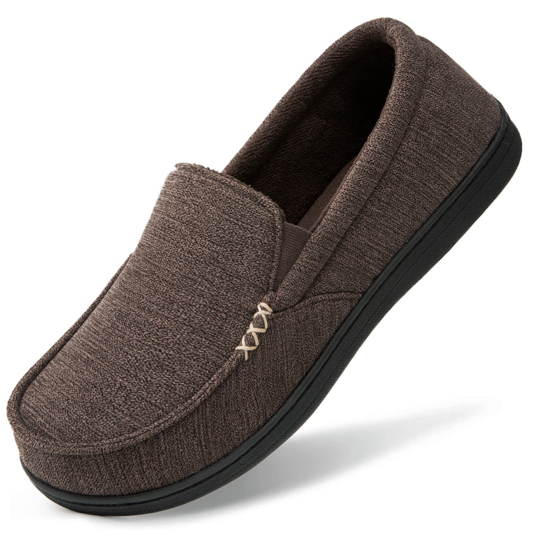 Men's Memory Foam Shoes Moccasins Style Classic Slippers
