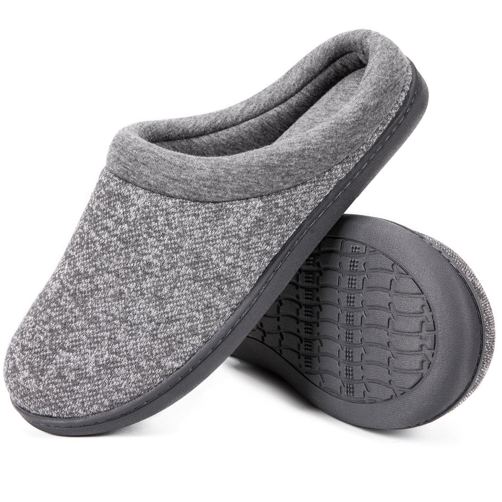 DualTop Women's Comfort Memory French Slippers