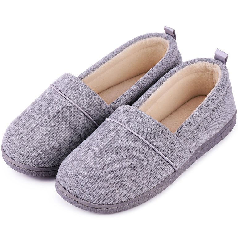 Womens Comfort Cotton Slippers Anti Skid