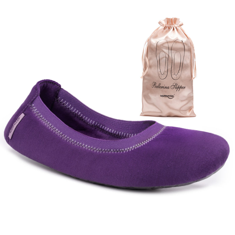 Women's Jersey Knit Ballerina Slipper