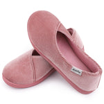 HomeTop Women's Cozy Corduroy Loafer Slippers