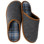 HomeTop Men's Corduroy Scuff Slippers