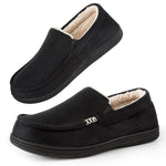HomeTop Men's Classic Moccasin Slippers