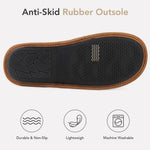 HomeTop Men's Corduroy Scuff Slippers