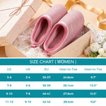 HomeTop Women's Comfy Quilted Slipper Soft Cashmere Like Slip on Memory Foam House Shoe