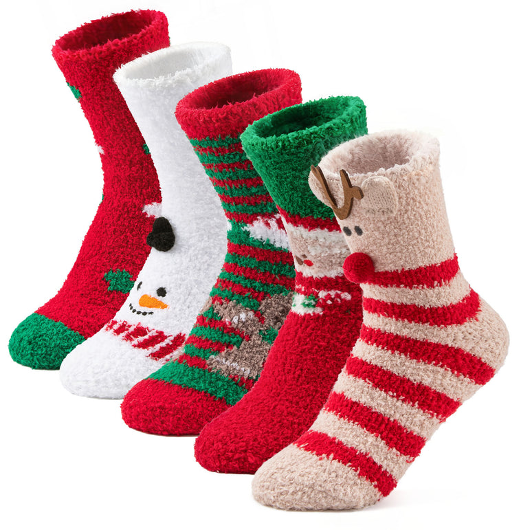 HomeTop Women's Christmas Sock Blind Box for Holiday Gift