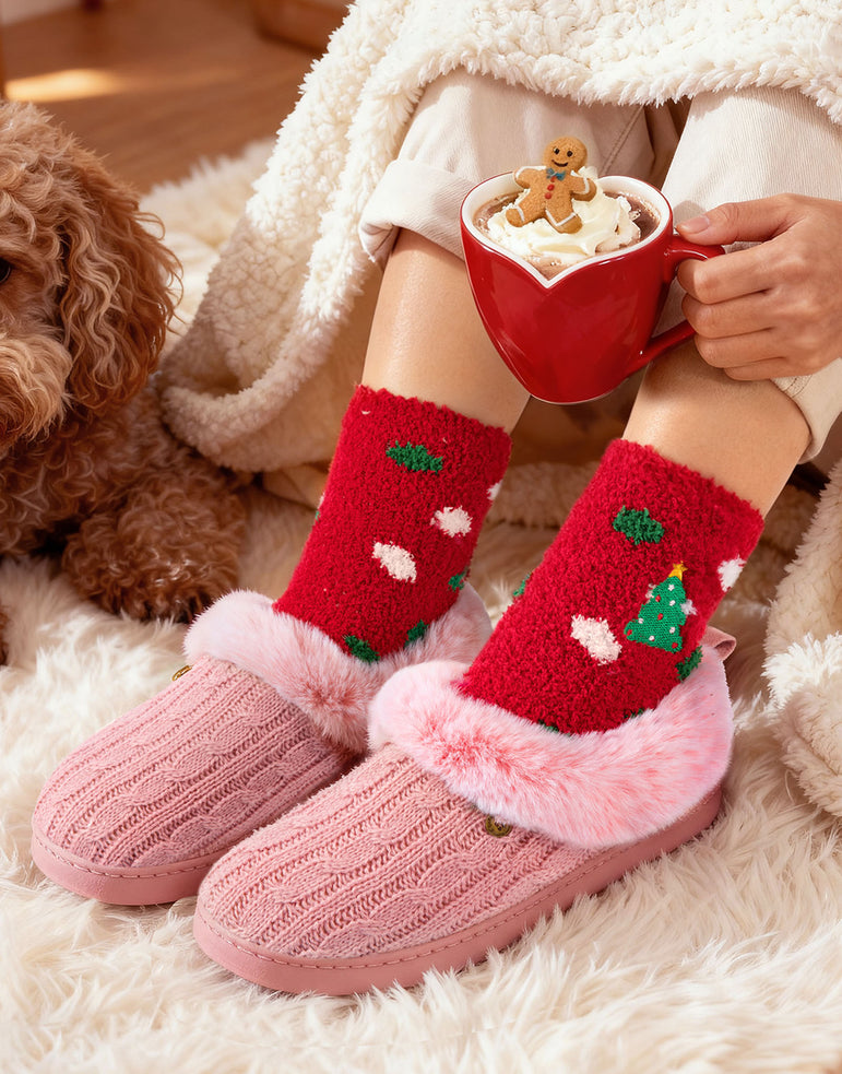 HomeTop Women's Christmas Sock Blind Box for Holiday Gift