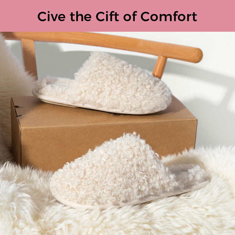 HomeTop Women's Scuff Slippers