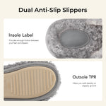 HomeTop Women's Scuff Slippers