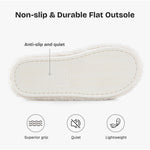 HomeTop Women's Fuzzy Open Toe Slippers Comfy Soft Memory Foam Indoor House Shoes