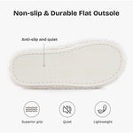HomeTop Women's Fuzzy Open Toe Slippers Comfy Soft Memory Foam Indoor House Shoes
