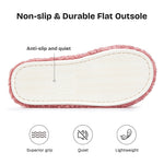 HomeTop Women's Fuzzy Open Toe Slippers Comfy Soft Memory Foam Indoor House Shoes