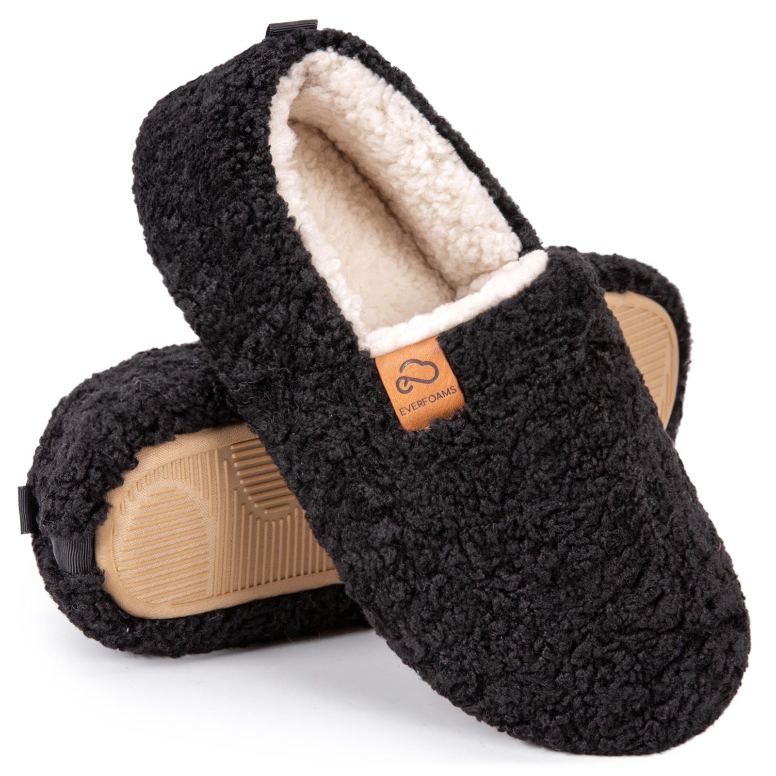 Women's Shearling Closed-back Slippers