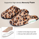 HomeTop Women's Furry Faux Fur Slippers