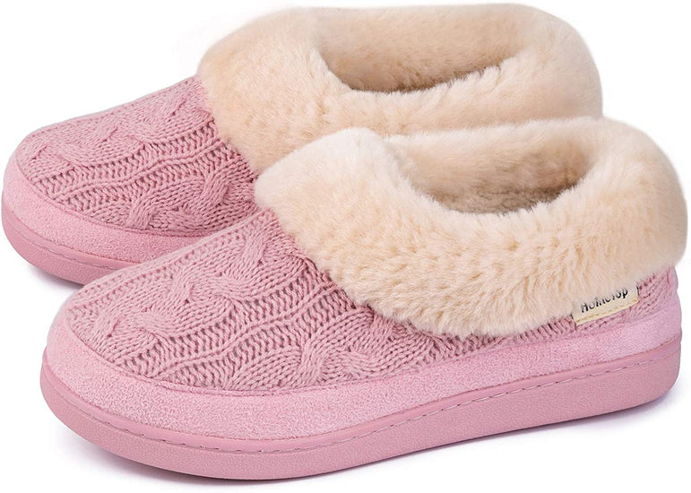 shoppers are loving these cosy memory foam fleece slippers