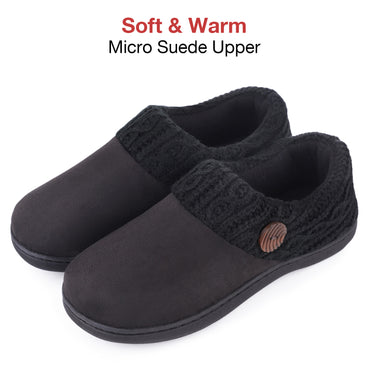 Women's Micro Suede House Slippers