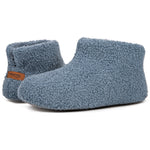 Women's Curly Fuzzy Fur Indoor Bootie Slipper