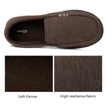 Men's Memory Foam Shoes Moccasins Style Classic Slippers