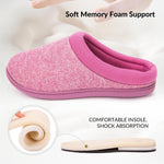 DualTop Women's Comfort Memory French Slippers