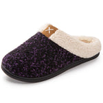 Women's Wool-Like Plush Fleece Lined Slippers