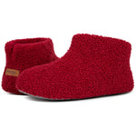 Women's Curly Fuzzy Fur Indoor Bootie Slipper