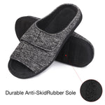Women's Knitted Slippers with Adjustable Wrap