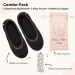 Women's  Jersey Knit Ballerina Slipper