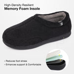 Men's Minimalist Cozy Coral Fleece Lined Slippers