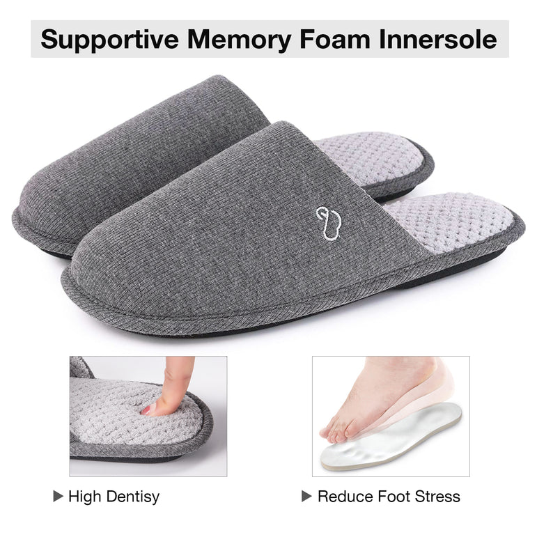 Mens Knitted Comfy Slipper