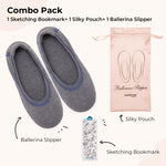 Women's  Jersey Knit Ballerina Slipper