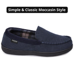 Men's Micro Wool Moccasin Slipper