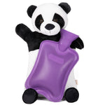HomeTop Premium Adorable Rubber Hot or Cold Water Bottle with Cute Stuffed Panda Cover 2 Liters (Cute Panda)