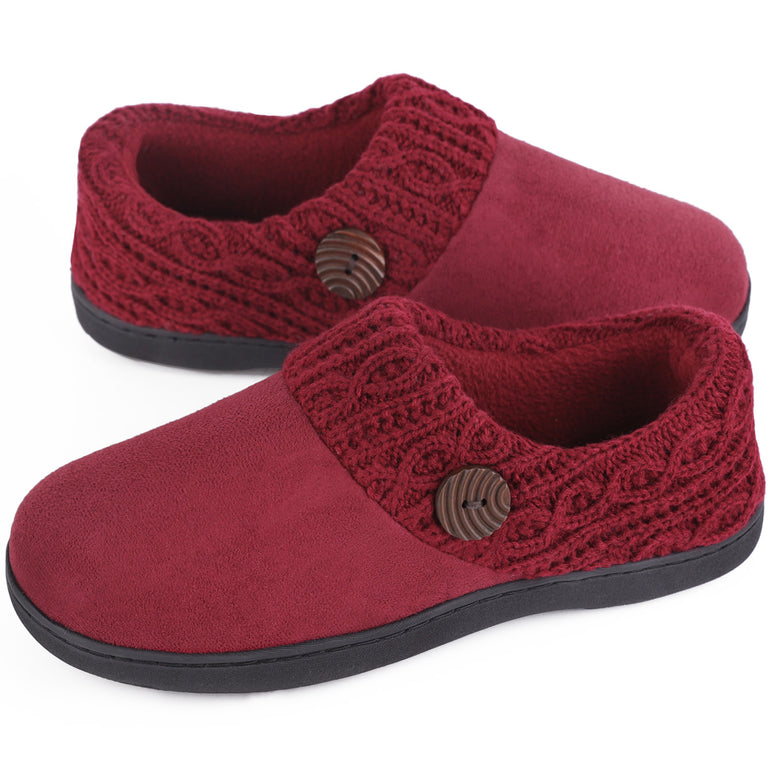 Women's Micro Suede House Slippers